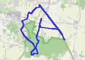 Trasa z dnia 2020-06-18 13:12 - mapa trasy gps - rower górski