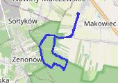 Trasa z dnia 2020-06-20 11:09 - mapa trasy gps - rower górski