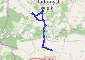 Trasa z dnia 2020-06-21 15:13 - mapa trasy gps - rower trekkingowy
