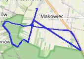 Jazda z dziećmi (+ brakujące 5.5km) 2020-06-21 18:21 - mapa trasy gps - rower górski