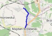 Trasa z dnia 2020-06-23 07:47 - mapa trasy gps - marsz