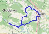 Trasa z dnia 2017-06-13 18:27 - mapa trasy gps - rower górski