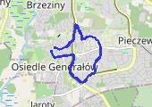 Trasa z dnia 2020-06-27 19:33 - mapa trasy gps - bieganie