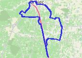 Trasa z dnia 2020-07-02 21:46 - mapa trasy gps - rower trekkingowy