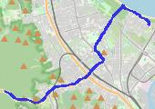 Trasa z dnia 2020-07-02 22:34 - mapa trasy gps - rower górski