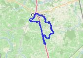 Trasa z dnia 2020-07-04 22:02 - mapa trasy gps - rower trekkingowy