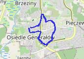 Trasa z dnia 2020-07-06 19:20 - mapa trasy gps - bieganie