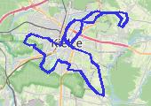 Trasa z dnia 2020-04-03 22:24 - mapa trasy gps - rower trekkingowy