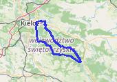 Trasa z dnia 2020-04-05 17:30 - mapa trasy gps - rower trekkingowy