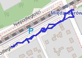 Trasa z dnia 2020-07-07 17:39 - mapa trasy gps - nordic walking