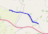 Trasa z dnia 2020-07-07 22:57 - mapa trasy gps - rower trekkingowy