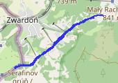 Trasa z dnia 2020-07-12 08:16 - mapa trasy gps - marsz