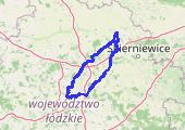 rower - mapa trasy gps - rower szosowy