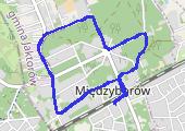 Trasa z dnia 2020-07-13 18:59 - mapa trasy gps - nordic walking