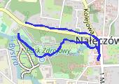 Trasa z dnia 2020-01-31 16:16 - mapa trasy gps - spacer
