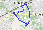 Trasa z dnia 2020-07-14 19:02 - mapa trasy gps - nordic walking
