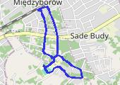 Trasa z dnia 2019-09-12 19:26 - mapa trasy gps - nordic walking