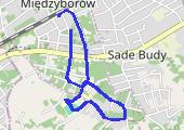 Trasa z dnia 2019-09-12 19:27 - mapa trasy gps - nordic walking