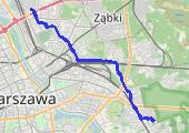 Trasa z dnia 2020-07-15 17:25 - mapa trasy gps - rower szosowy