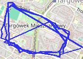 Trasa z dnia 2020-07-19 12:31 - mapa trasy gps - nordic walking