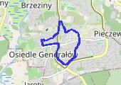 Trasa z dnia 2020-07-19 19:13 - mapa trasy gps - bieganie