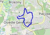 Trasa z dnia 2020-07-18 19:29 - mapa trasy gps - bieganie