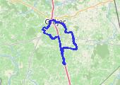 Trasa z dnia 2020-07-19 20:41 - mapa trasy gps - rower trekkingowy