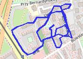 Trasa 1993 - mapa trasy gps - bieganie