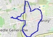 Trasa z dnia 2020-07-21 18:44 - mapa trasy gps - bieganie