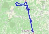 Trasa z dnia 2020-07-22 21:25 - mapa trasy gps - rower trekkingowy