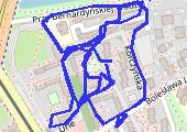 Trasa 1996 - mapa trasy gps - bieganie