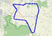Trasa z dnia 2020-07-25 21:57 - mapa trasy gps - rower górski