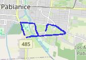 Trasa z dnia 2013-08-06 23:45 - mapa trasy gps - bieganie