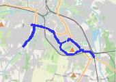 Trasa z dnia 2020-07-23 20:33 - mapa trasy gps - rower szosowy