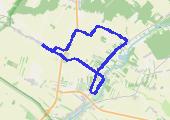 Trasa z dnia 2020-07-28 20:50 - mapa trasy gps - rower górski