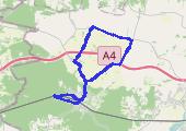 Trasa z dnia 2020-07-29 21:33 - mapa trasy gps - rower trekkingowy