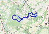 Trasa z dnia 2020-07-30 18:42 - mapa trasy gps - rower trekkingowy