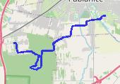 Trasa z dnia 2013-08-07 09:48 - mapa trasy gps - rower trekkingowy