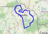 rower - mapa trasy gps - rower szosowy