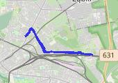 Trasa z dnia 2020-08-02 11:20 - mapa trasy gps - nordic walking