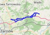 Trasa z dnia 2020-08-02 17:25 - mapa trasy gps - rower trekkingowy