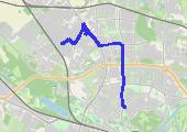Trasa z dnia 2020-08-06 08:36 - mapa trasy gps - samochód