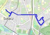 Trasa z dnia 2020-08-06 13:41 - mapa trasy gps - samochód