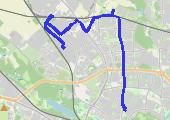 Trasa z dnia 2020-08-06 15:01 - mapa trasy gps - samochód
