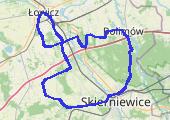 rower - mapa trasy gps - rower szosowy