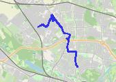 Trasa z dnia 2020-08-07 09:29 - mapa trasy gps - samochód