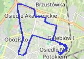 Trasa z dnia 2020-08-10 21:53 - mapa trasy gps - rower górski