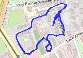 Trasa 2012 - mapa trasy gps - bieganie