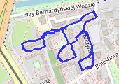 Trasa 2013 - mapa trasy gps - bieganie