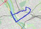 Trasa z dnia 2020-08-14 09:50 - mapa trasy gps - nordic walking